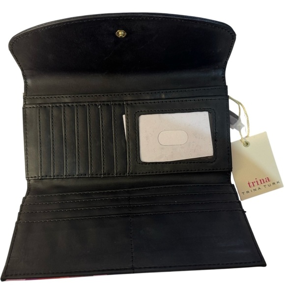 Trina Turk Multicolor Floral Wallet NWT - Picture 2 of 3